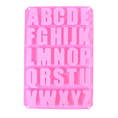 Alphabet Silicone Mold - Wholesale Supplies Plus