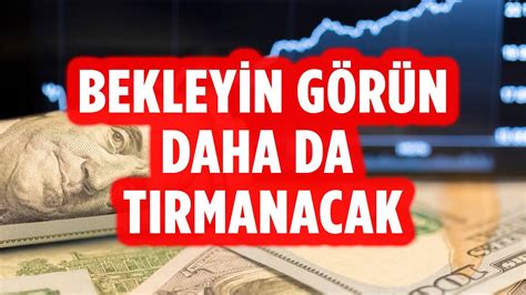 BEKLEYİN GÖRÜN DAHA DA ARTACAK DOLAR YORUM MERKEZ BANKASI FAİZ