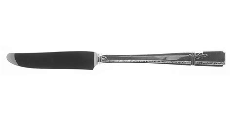 Grenoble Silverplate 1938 New French Hollow Grille Knife By Oneida