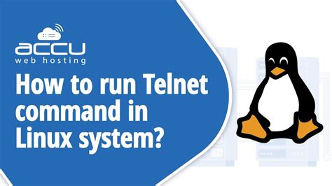 How To Run Telnet Command In Linux System YouTube