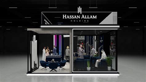 Hassan Allam Holding Booth Design X M On Behance