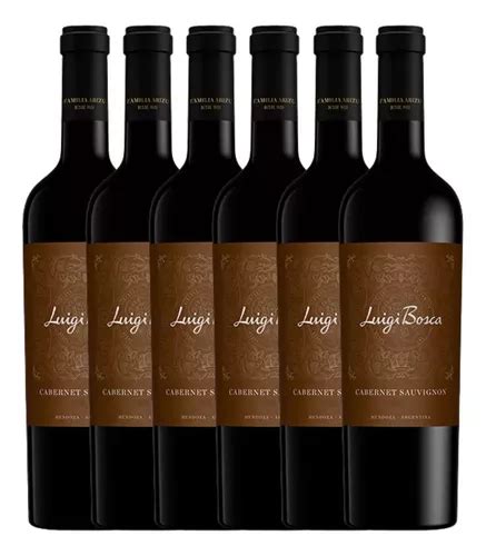 Vino Luigi Bosca Cabernet Sauvignon Caja X6 750ml Df Envío gratis