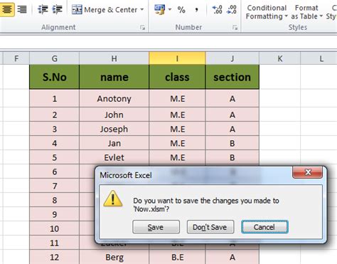 Events Vba Excel How To Work With Cancel Button In The Ms Excel Close Stack Overflow