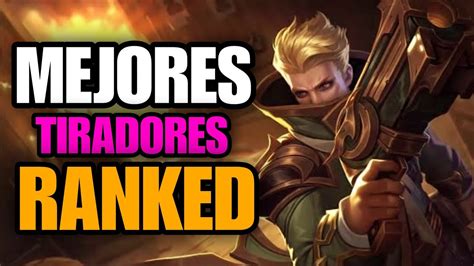 Mejores Tiradores Par Subir En Ranked Mobile Legends Leo