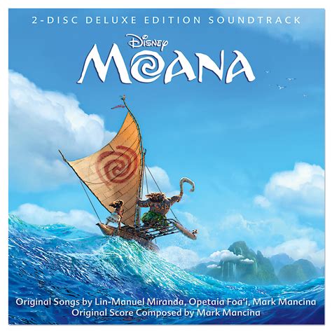 Moana Deluxe Edition Soundtrack And Lithograph Shop The Disney Music