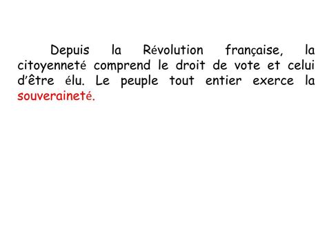 PPT THEME 1 LA REPUBLIQUE ET LA CITOYENNETE I Nationalité et