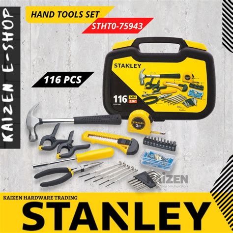 Stanley Stht0 75943 116pcs Accessory Tool Kit In Case Hand Tools Set