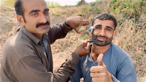 Asmr Zaza Machine Beard Shaving With Barber Is Year Old Asmr