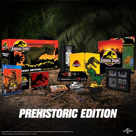 Jurassic Park Classic Games Collection Prehistoric Edition Ps4