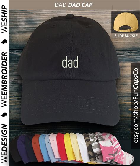 Dad Hat Dad Style Hat Embroidered Hat Dad Dad Capfun Hat Custom