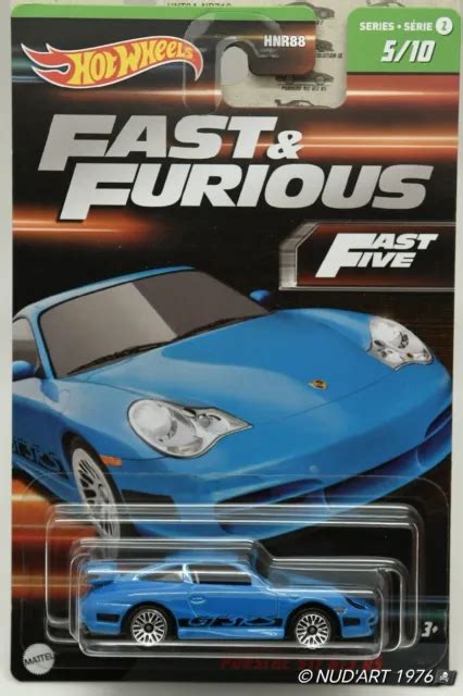 Hot Wheels Porsche Gt Rs Fast And Furious N S Rie