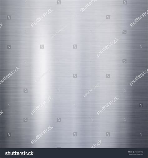 Brushed Metal Aluminum Background Or Texture Stock Photo 102380416 ...