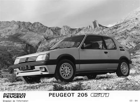 Peugeot 205 Gti 16 De 1984 Ixo Collections