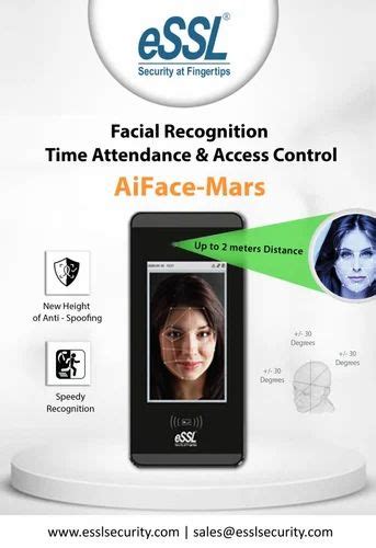 Essl Ai Face Pluto In Punjab At Rs Piece Face Recognition