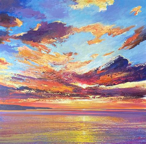 John Connolly The Sky Alright Vivid Sky Painting No Naked Walls