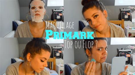 HAUL Maquillage PRIMARK Crash Test YouTube