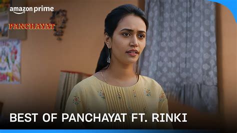 Best Of Rinki In Panchayat Prime Video India Youtube