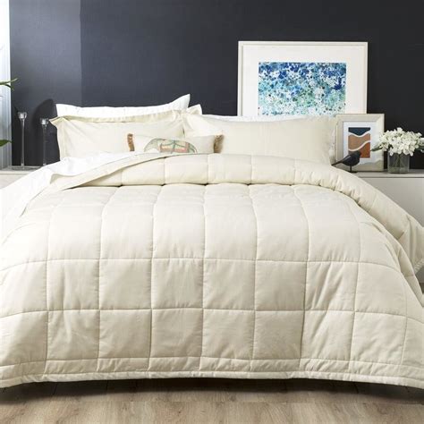 Ddecor Home Checks King Bed Comforter Set 500tc Cotton Jacquard Bedding