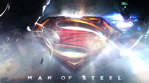 Man Of Steel Hd Wallpaper Iconic Superman Logo Unveiled