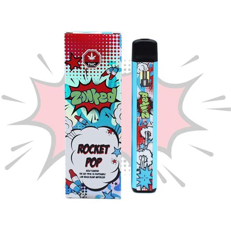 Buy Zonked Live Resin Disposable Vape Pens 1g Rocket Pop Online At Bud Cargo Online Dispensary