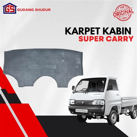 Jual Karpet Kabin Mobil Suzuki Super Carry Pickup Karpet Lantai Karet