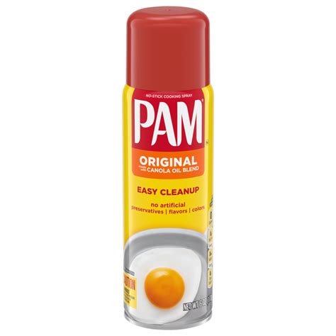 Save on PAM No-Stick Cooking Spray Canola Oil Blend Original Order ...