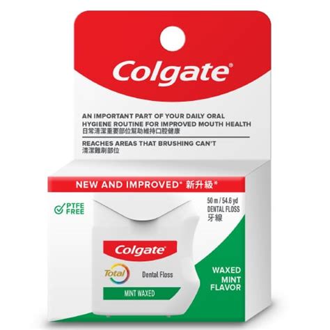 Colgate Total® Mint Waxed Dental Floss Colgate®