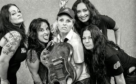 Born-Free Motorcycle Show: NExt Saturday's Headlining band-The Hell's Belles! All girl AC/DC ...