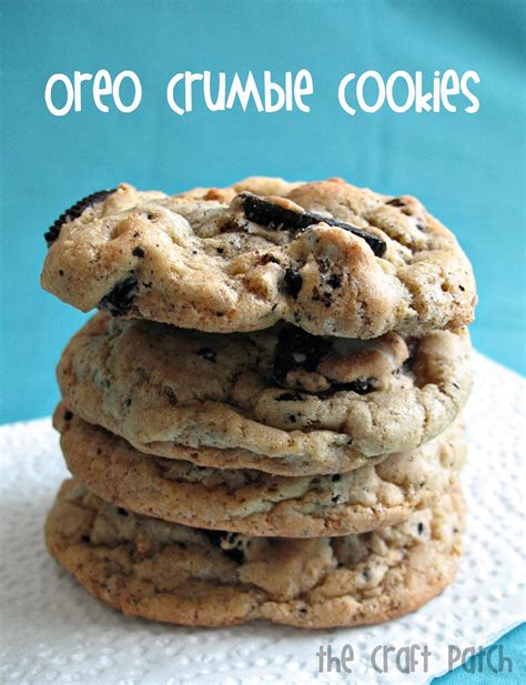 Oreo Crumble Cookies