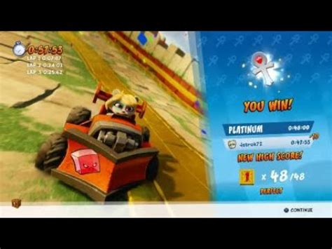 Crash Team Racing Nitro Fueled Papu S Pyramid Platinum Relic Youtube