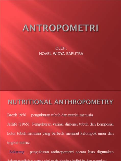 Pdf Antropometri Ppt Dokumen Tips