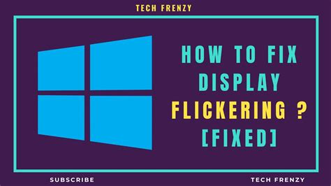 How To Fix Flickering Screen In Windows 10 11 Easy Fix YouTube