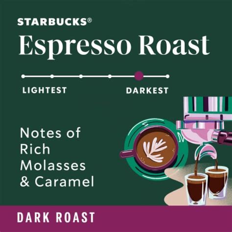 Starbucks Espresso Dark Roast Whole Bean Coffee 12 Oz Fred Meyer