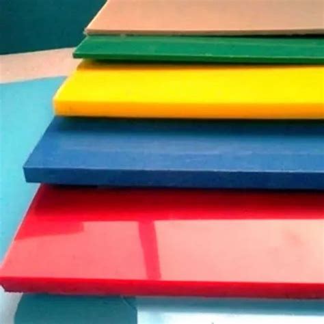 High Density Polyethylene Multicolor Retugular HDPE Sheet At Rs 125