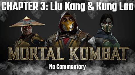 Mortal Kombat 11 Story Walkthrough Chapter 3 Shaolin Monks Liu Kang