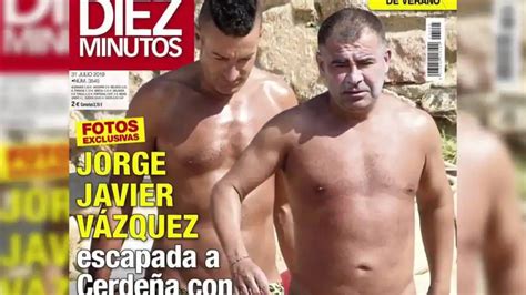 Jorge Javier V Zquez Disfruta De Unas Vacaciones Con Su Ex