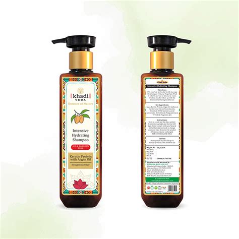 Buy Khadi Veda Keratin Protein With Argan Oil Hydrating Hair Shampoo