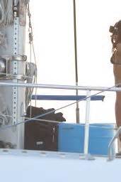 Rihanna Bikini Candids On A Yacht In Barbados Sept Celebmafia