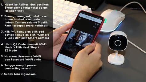 Pairing Tutorial Rabit Mini Indoor Camera Wide Angle Cctv Pintar