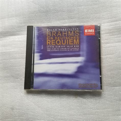 Brahms Ein Eutsches Requiem Begrabnisgesang Norrington Emi