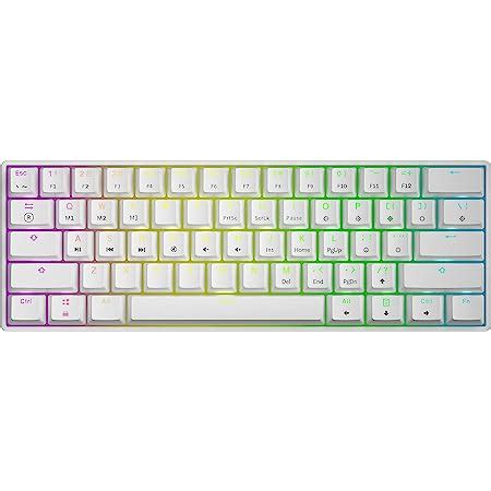 Amazon GK61 Teclado mecánico para juegos 61 teclas multicolor