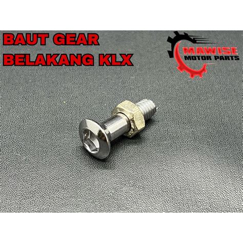 Jual Baut Gear Belakang Klx Baut Gear Gir Gigi Belakang Kawasaki Klx