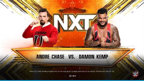 Wwe K Andre Chase Vs Damon Kemp Youtube