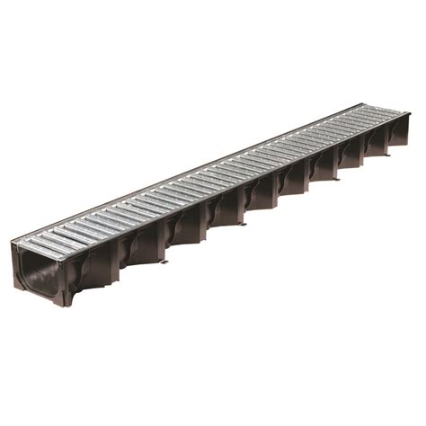 ACO Hexdrain Channel Galvanised Grating A15 1000mm Long 19313