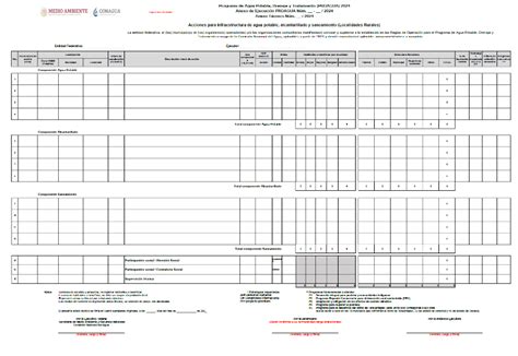 Reglas De Operaci N Del Programa De Agua Potable Drenaje Y Tratamiento