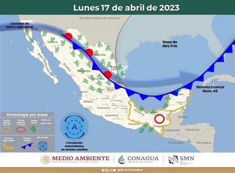 Frente Frío 49 Provocará Fuertes Rachas De Viento En Estos Estados Y La