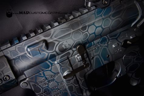 MAD Dragon Ghost Camo using MAD Black, MAD Blue & Sniper Grey - Mad Custom CoatingMad Custom Coating