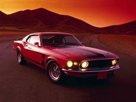 Hd Wallpaper Ford Ford Mustang Boss S Car Muscle Car Race Car