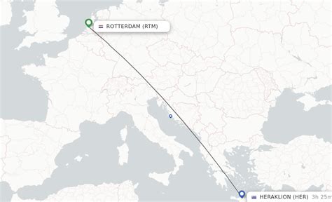 Direct Non Stop Flights From Rotterdam To Heraklion Schedules