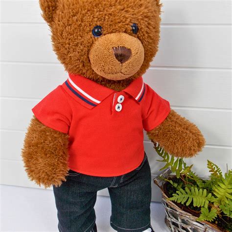 Teddy Bear Polo Shirt Sewing Pattern Best Dressed Bears